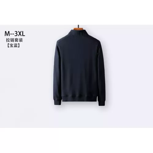 Replica Moncler Tracksuits Long Sleeved For Men #1383979 $80.00 USD for Wholesale