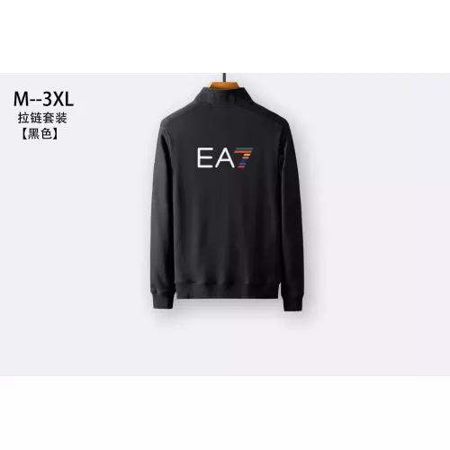 Replica Armani Tracksuits Long Sleeved For Men #1383983 $80.00 USD for Wholesale