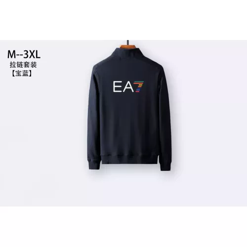 Replica Armani Tracksuits Long Sleeved For Men #1383985 $80.00 USD for Wholesale