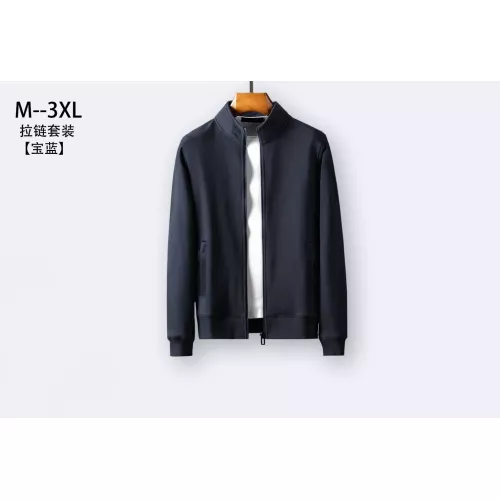 Replica Hermes Tracksuits Long Sleeved For Men #1383987 $80.00 USD for Wholesale