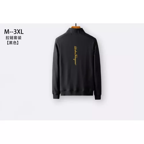 Replica Salvatore Ferragamo Tracksuits Long Sleeved For Men #1383995 $80.00 USD for Wholesale
