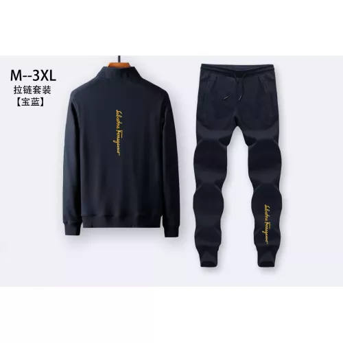 Salvatore Ferragamo Tracksuits Long Sleeved For Men #1383996