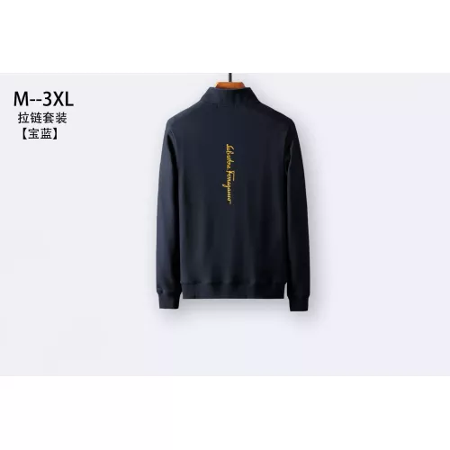 Replica Salvatore Ferragamo Tracksuits Long Sleeved For Men #1383996 $80.00 USD for Wholesale