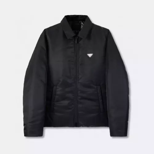 Prada Down Feather Coat Long Sleeved For Men #1384347 $195.00 USD, Wholesale Replica Prada Down Feather Coat