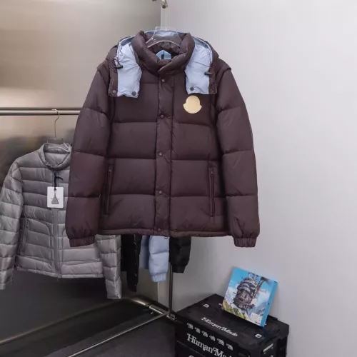 Moncler Down Feather Coat Long Sleeved For Unisex #1384360 $202.00 USD, Wholesale Replica Moncler Down Feather Coat