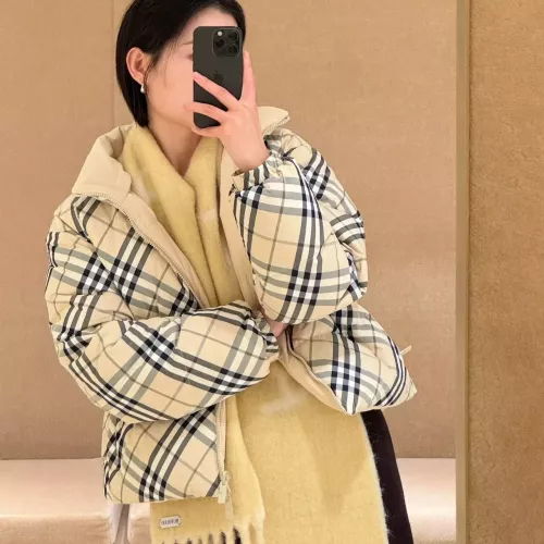 Replica Burberry Down Feather Coat Long Sleeved For Women #1384401 $180.00 USD for Wholesale