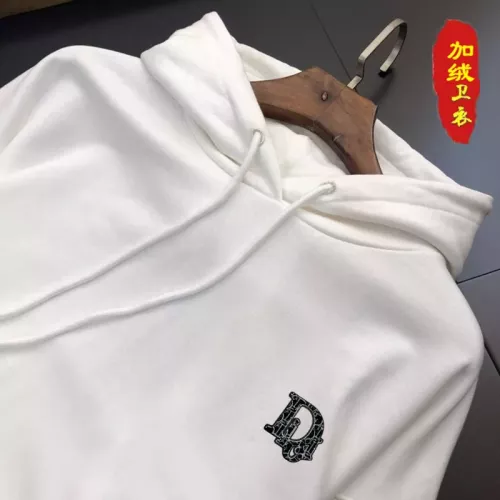Replica Christian Dior Hoodies Long Sleeved For Men #1385325 $45.00 USD for Wholesale