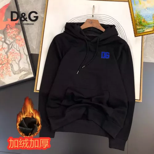 Dolce &amp; Gabbana D&amp;G Hoodies Long Sleeved For Men #1385340 $45.00 USD, Wholesale Replica Dolce &amp; Gabbana D&amp;G Hoodies