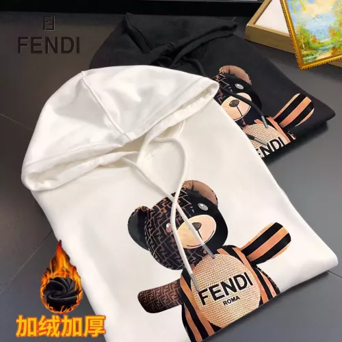 Replica Fendi Hoodies Long Sleeved For Men #1385345 $45.00 USD for Wholesale