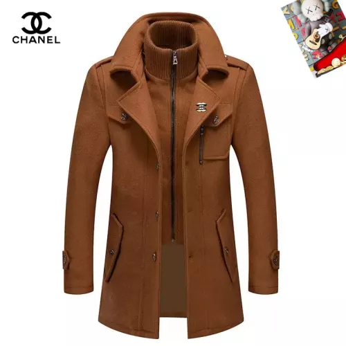 Chanel Coats Long Sleeved For Men #1385547