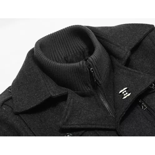 Replica Chanel Coats Long Sleeved For Men #1385548 $80.00 USD for Wholesale