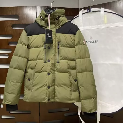 Moncler Down Feather Coat Long Sleeved For Men #1386345 $185.00 USD, Wholesale Replica Moncler Down Feather Coat