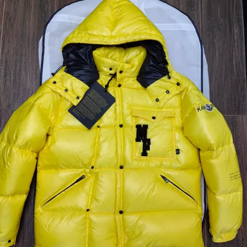 Moncler Down Feather Coat Long Sleeved For Men #1387249 $160.00 USD, Wholesale Replica Moncler Down Feather Coat