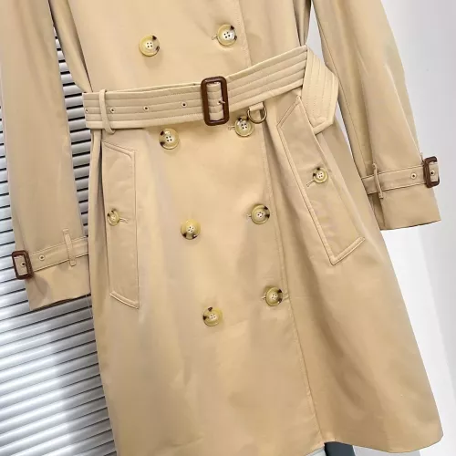 Replica Burberry Trench Coat Long Sleeved For Women #1387267 $162.00 USD for Wholesale