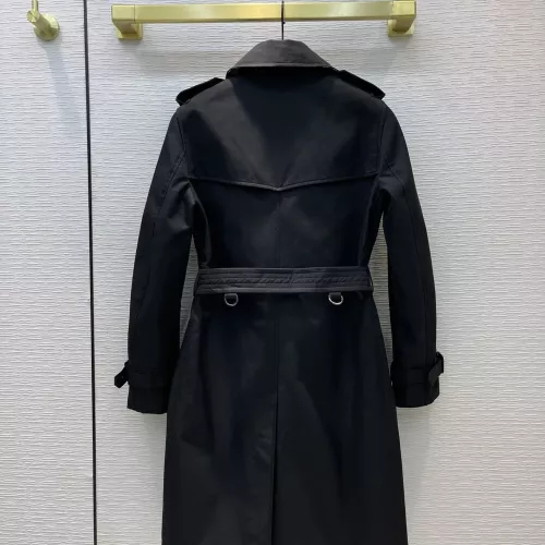 Replica Burberry Trench Coat Long Sleeved For Women #1387276 $162.00 USD for Wholesale