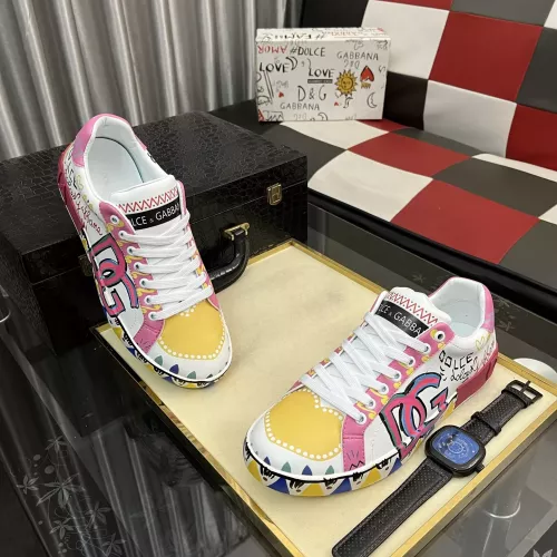 Replica Dolce & Gabbana D&G Casual Shoes For Women #1387370 $88.00 USD for Wholesale