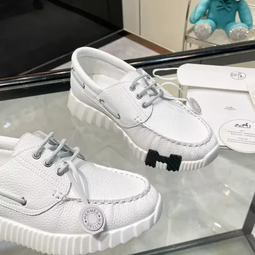 Replica Hermes Casual Shoes For Women #1387473 $115.00 USD for Wholesale