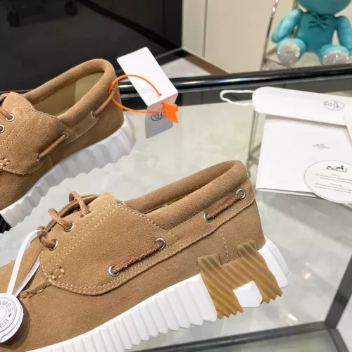 Replica Hermes Casual Shoes For Women #1387490 $115.00 USD for Wholesale