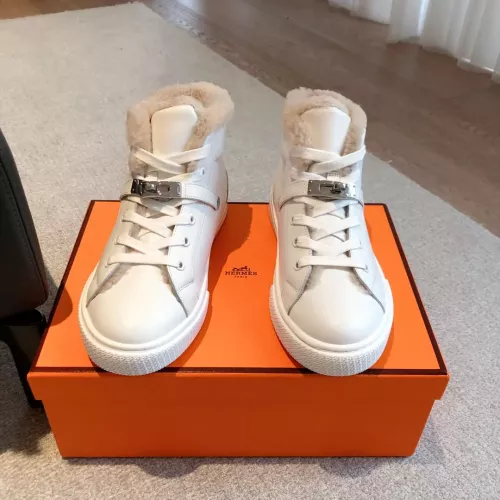 Replica Hermes High Tops Shoes For Men #1387546 $145.00 USD for Wholesale
