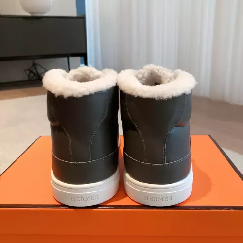 Replica Hermes High Tops Shoes For Men #1387550 $145.00 USD for Wholesale