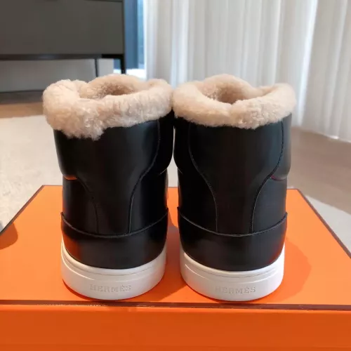 Replica Hermes High Tops Shoes For Women #1387553 $145.00 USD for Wholesale