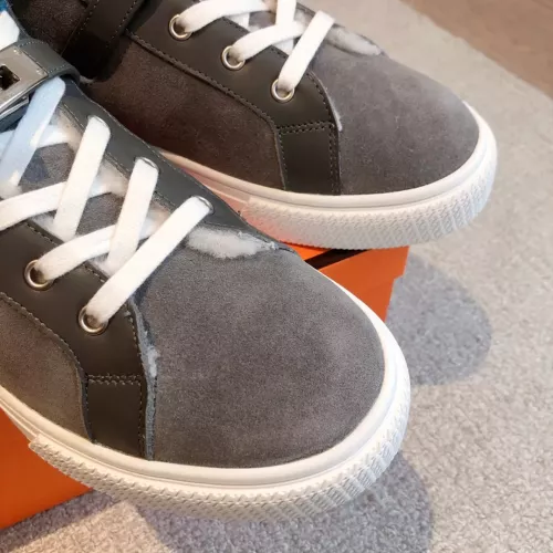 Replica Hermes High Tops Shoes For Women #1387557 $145.00 USD for Wholesale