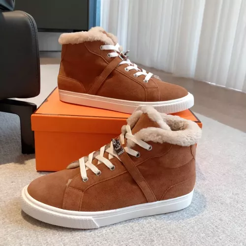 Hermes High Tops Shoes For Men #1387558 $145.00 USD, Wholesale Replica Hermes High Tops Shoes