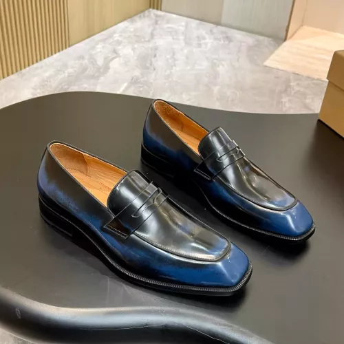 Replica Christian Louboutin Leather Shoes For Men #1387566 $172.00 USD for Wholesale