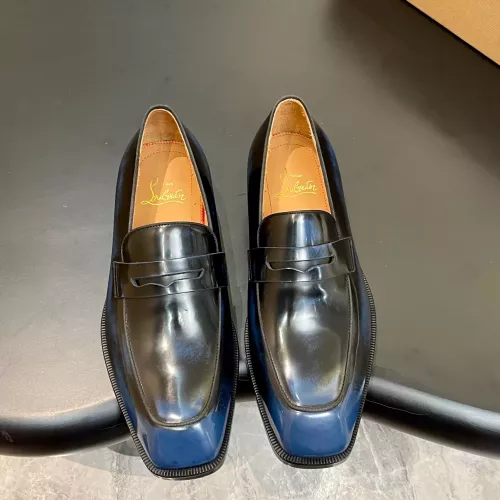 Replica Christian Louboutin Leather Shoes For Men #1387566 $172.00 USD for Wholesale