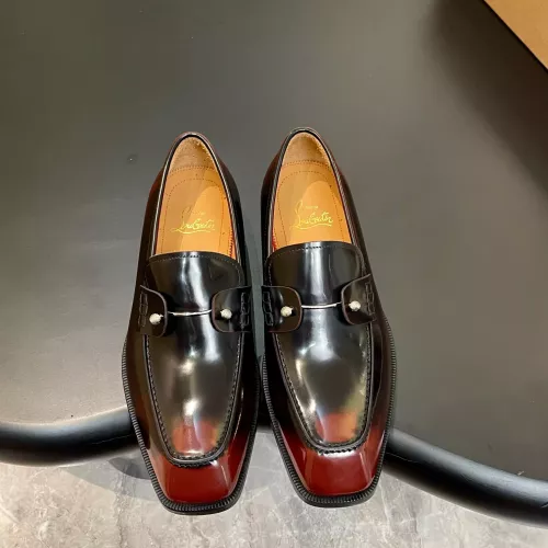 Replica Christian Louboutin Leather Shoes For Men #1387574 $172.00 USD for Wholesale