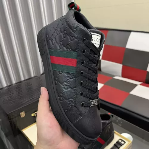 Replica Gucci High Tops Shoes For Men #1387724 $88.00 USD for Wholesale