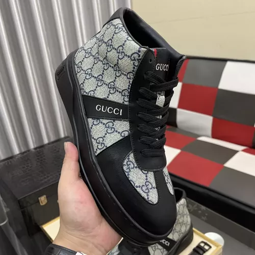 Replica Gucci High Tops Shoes For Men #1387726 $85.00 USD for Wholesale