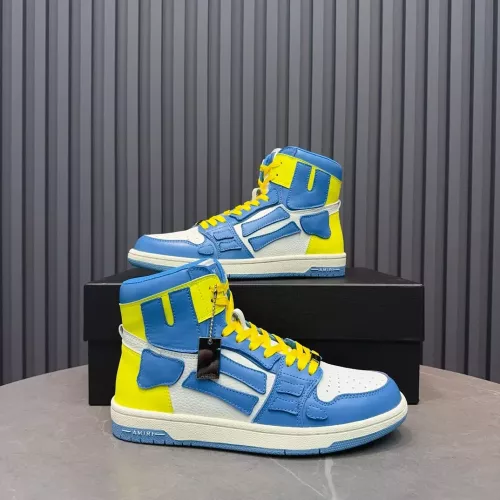 Replica Amiri High Tops Shoes For Men #1387970 $112.00 USD for Wholesale