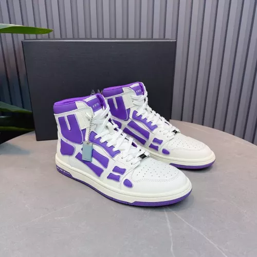 Amiri High Tops Shoes For Men #1387990 $112.00 USD, Wholesale Replica Amiri High Tops Shoes