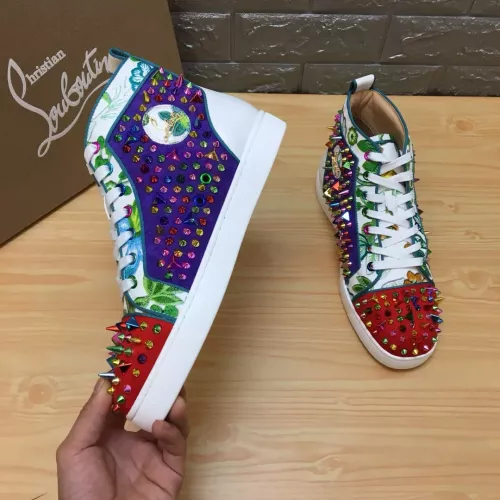 Replica Christian Louboutin High Top Shoes For Men #1388030 $96.00 USD for Wholesale