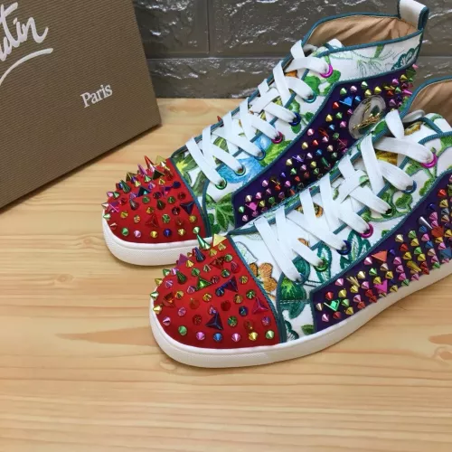 Replica Christian Louboutin High Top Shoes For Men #1388030 $96.00 USD for Wholesale