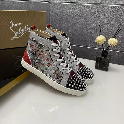 Replica Christian Louboutin High Top Shoes For Men #1388034 $96.00 USD for Wholesale