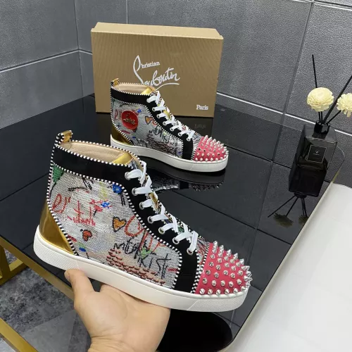 Christian Louboutin High Top Shoes For Women #1388038 $96.00 USD, Wholesale Replica Christian Louboutin High Top Shoes