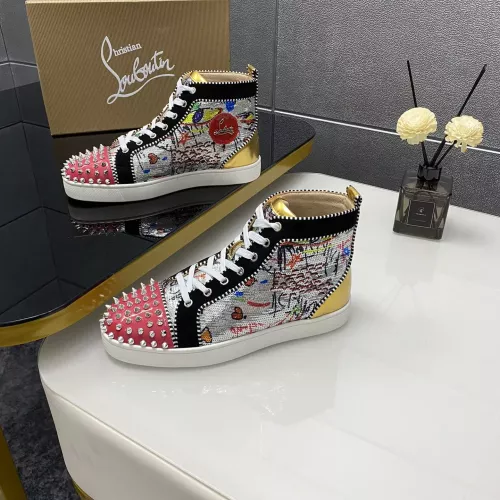 Replica Christian Louboutin High Top Shoes For Women #1388038 $96.00 USD for Wholesale
