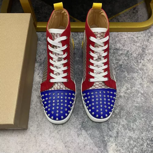 Replica Christian Louboutin High Top Shoes For Women #1388044 $98.00 USD for Wholesale