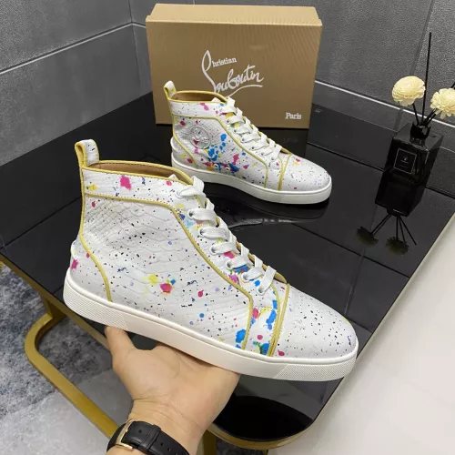 Christian Louboutin High Top Shoes For Women #1388058 $102.00 USD, Wholesale Replica Christian Louboutin High Top Shoes