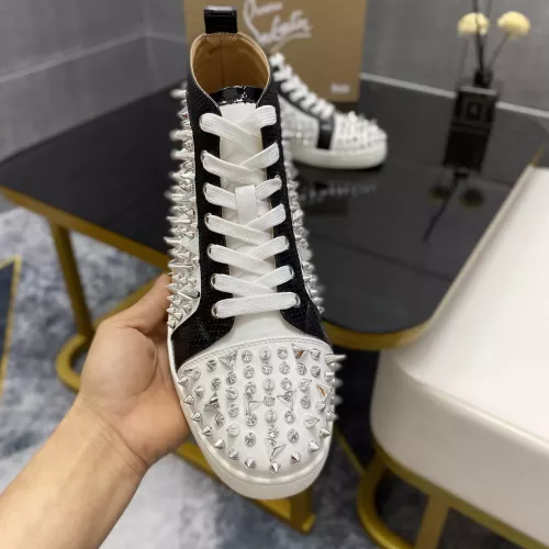Replica Christian Louboutin High Top Shoes For Men #1388060 $98.00 USD for Wholesale