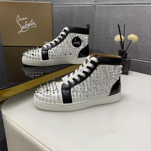 Christian Louboutin High Top Shoes For Women #1388061 $98.00 USD, Wholesale Replica Christian Louboutin High Top Shoes