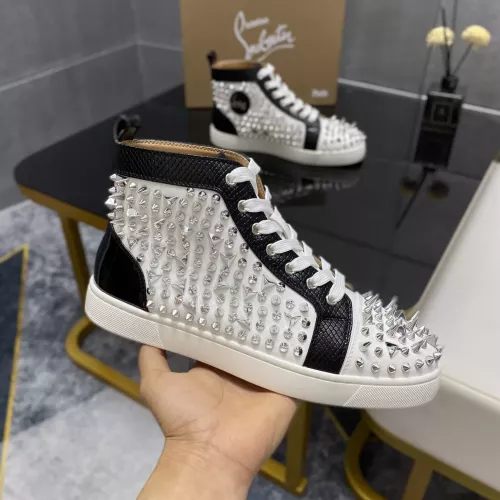 Replica Christian Louboutin High Top Shoes For Women #1388061 $98.00 USD for Wholesale
