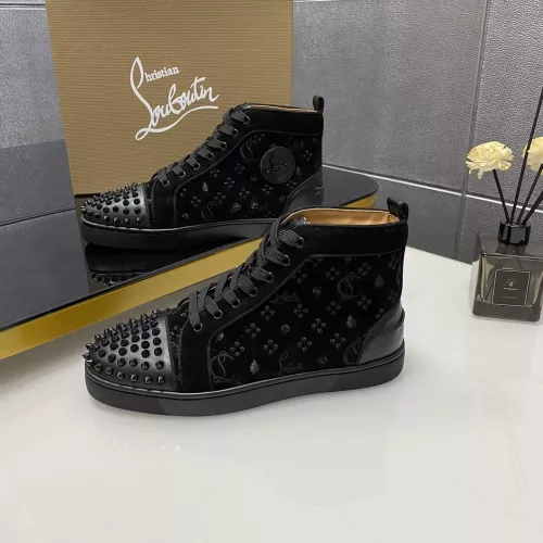 Christian Louboutin High Top Shoes For Women #1388065 $100.00 USD, Wholesale Replica Christian Louboutin High Top Shoes