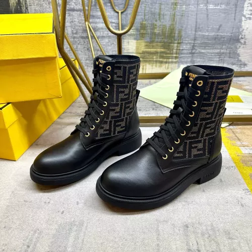 Replica Fendi Fashion Boots For Women #1388274 $108.00 USD for Wholesale