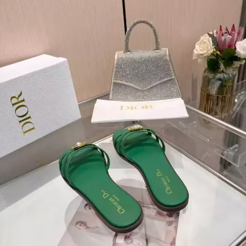 Replica Christian Dior Slippers For Women #1388297 $82.00 USD for Wholesale