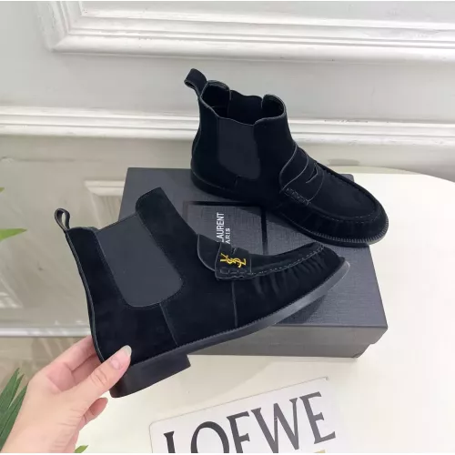 Yves Saint Laurent YSL Boots For Women #1388348 $140.00 USD, Wholesale Replica Yves Saint Laurent YSL Boots
