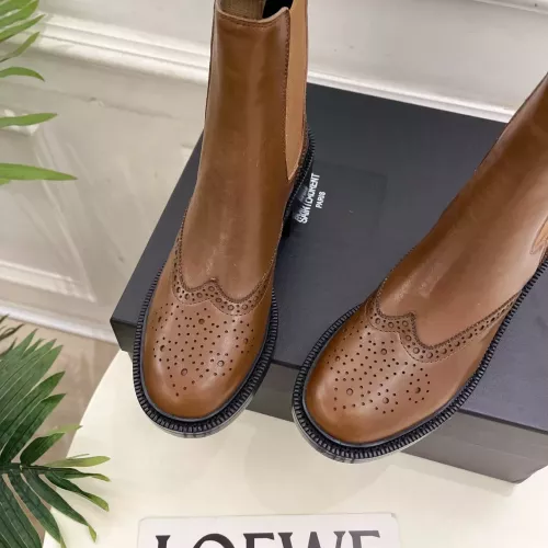 Replica Yves Saint Laurent YSL Boots For Women #1388358 $140.00 USD for Wholesale
