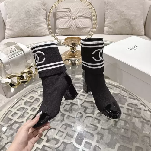 Replica Chanel Boots For Women #1388370 $112.00 USD for Wholesale